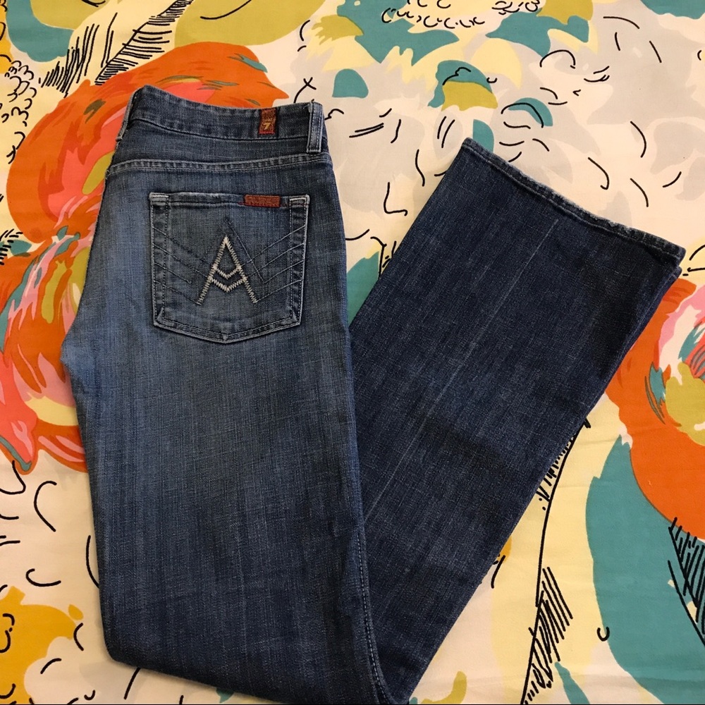 7 “A” pocket jeans